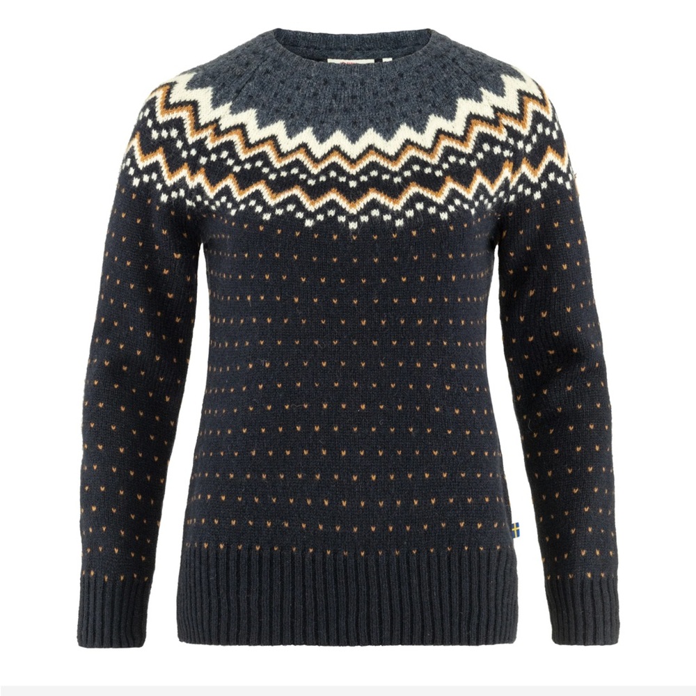 FJALLRAVEN Ovik Knit Sweater 100% wool